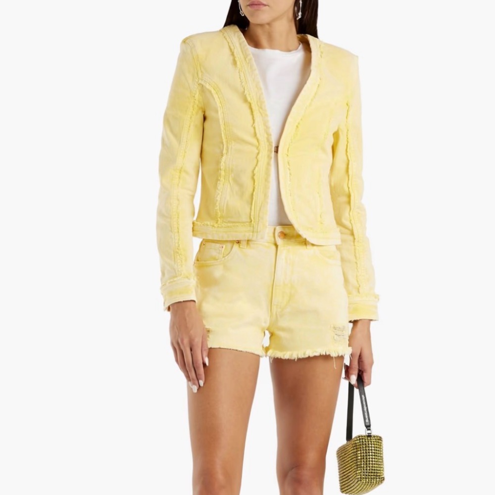 RETROFÊTE Suzi distressed denim
Jacket